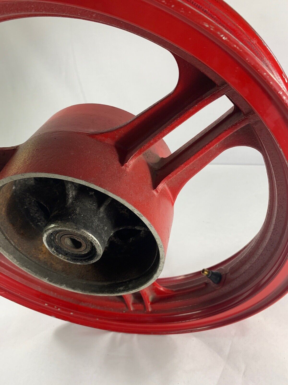 OEM Kawasaki EX500 Rear Wheel Red – Midwest Moto Parts