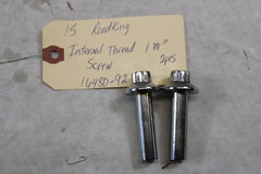 Internal Thread Screws (2) 16480-92 (1-7/8”) 2015 Harley Davidson Road King