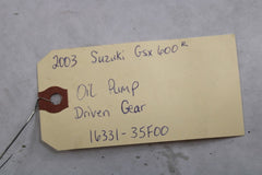 Oil Pump Driven Gear 16331-35F00 2003 Suzuki GSX-R600