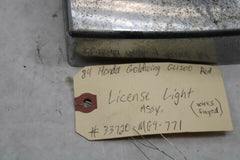 OEM Honda Motorcycle License Plate Light 1984 Goldwing GL1200A 33720-MG9-771