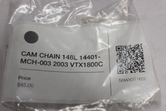 CAM CHAIN 148L 14401-MCH-003 2003 Honda VTX1800C