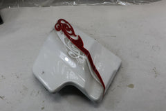 OEM Harley Davidson Side Cover LEFT 2013 Roadglide Wht/Red 66250-09