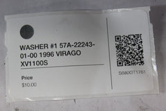 WASHER #1 57A-22243-01-00 1996 Yamaha VIRAGO XV1100S