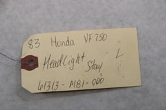 Headlight Stay Left 61313-MB1-000 1983 Honda VF750