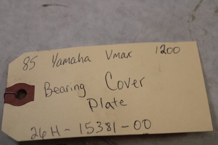 Bearing Cover Plate 26H-15381-00 1990 Yamaha Vmax VMX12 1200