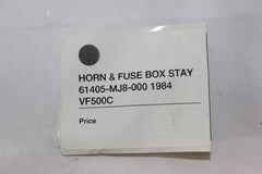 HORN & FUSE BOX STAY 61405-MJ8-000 1984 VF500C Honda Magna