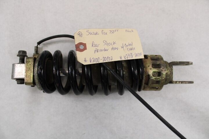 OEM Suzuki Motorcycle 1996 GSX750 Katana Rear Shock Absorber Assy. w/Control Cab