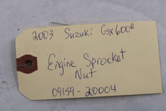 Engine Sprocket Nut 09159-20004 2003 Suzuki GSX-R600