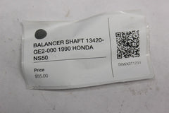 BALANCER SHAFT 13420-GE2-000 1990 HONDA NS50F