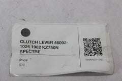 CLUTCH LEVER 46092-1024 1982 Kawasaki Spectre KZ750N