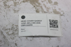 HEAD COVER GASKET 12391-MCJ-000 2006 CBR1000RR