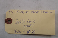 1985 Kawasaki Eliminator ZL900 Shift Fork Shaft 49047-1055