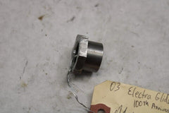 OEM Harley Davidson Mainshaft Nut 2003 FLHT Silver Black 37496-90