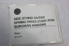 SIDE STAND OUTER SPRING 09443-21005 2006 BURGMAN AN650K6