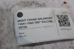 RIGHT CRANK BALANCER 13041-1065 1987 VULCAN VN750