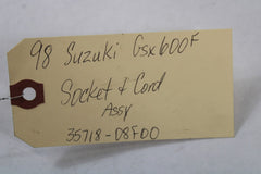 Socket & Cord Assy 35718-08F00 1998 Suzuki Katana GSX600
