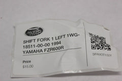 SHIFT FORK 1 LEFT 1WG-18511-00-00 1994 YAMAHA FZR600R