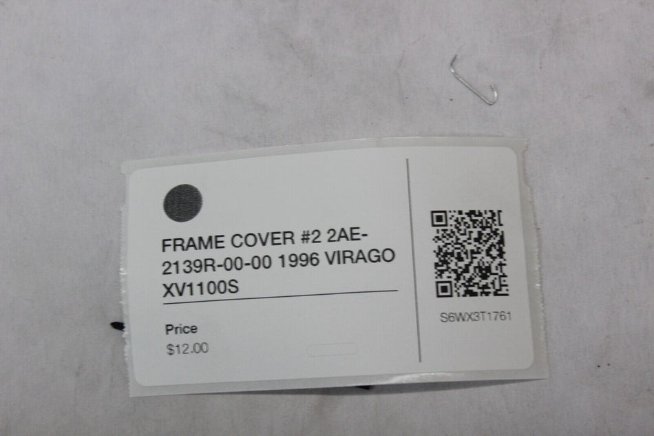 FRAME COVER #2 2AE-2139R-00-00 1996 Yamaha VIRAGO XV1100S