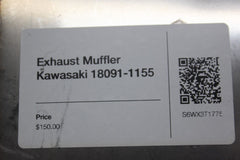 Exhaust Muffler Kawasaki 18091-1155