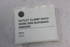 OUTLET CLAMP 09402-50208 2006 BURGMAN AN650K6