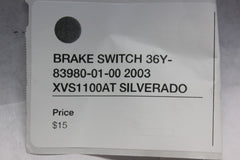 BRAKE SWITCH 36Y-83980-01-00 2003 XVS1100AT SILVERADO