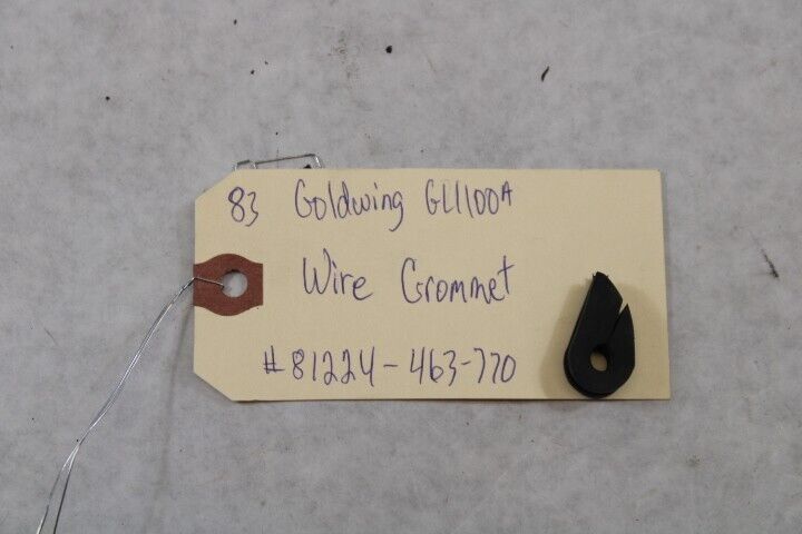 Wire Grommet 81224-463-770 1983 Honda Goldwing GL1100