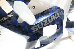 OEM Suzuki Motorcycle LEFT Fairing 2002 GSXR600 Silver 94408-39F10-1LE