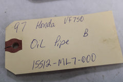 Oil Pipe B 15512-ML7-000 1997 Honda Magna VF750