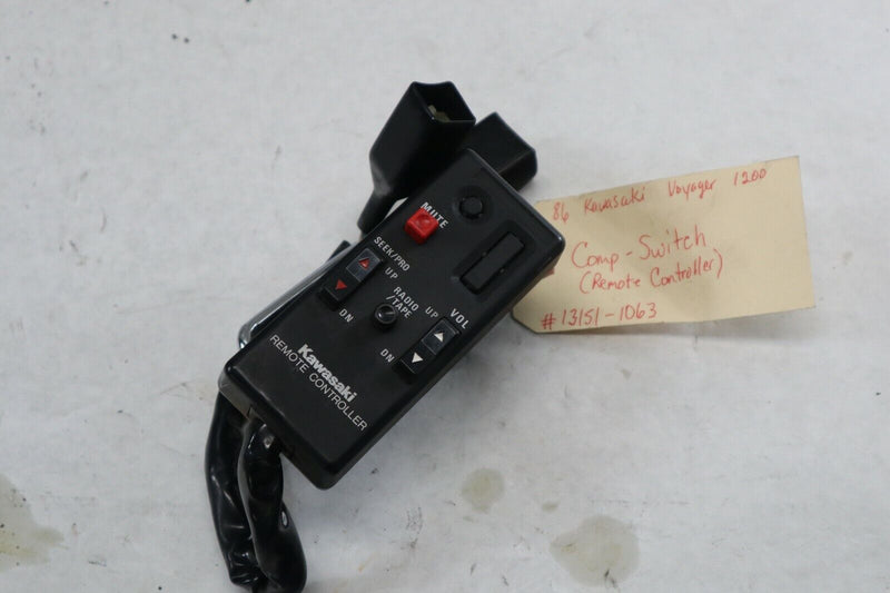 OEM Kawasaki Motorcycle Comp Switch Remote Controller 1986 Voyager 1200