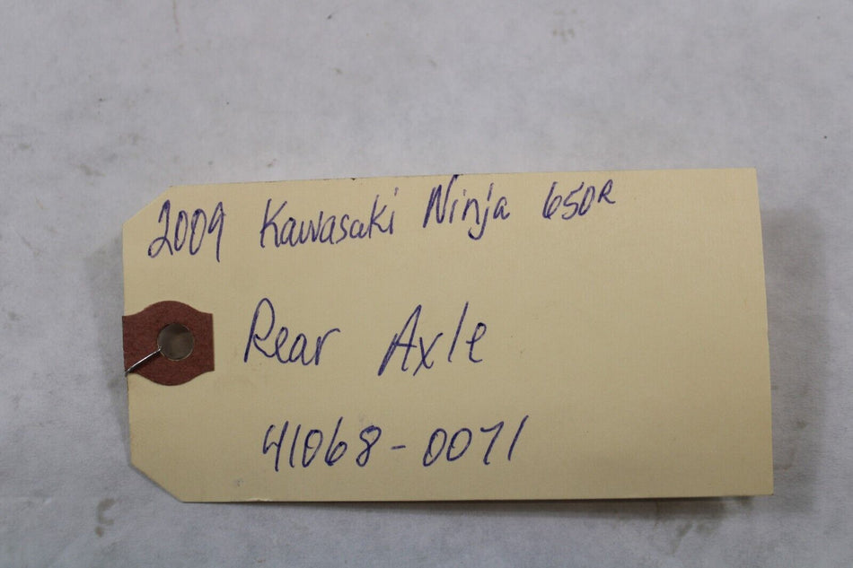 Rear Axle 41068-0071 2009 Kawasaki 650R Ninja EX650C9F
