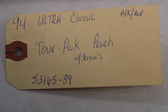 Tour Pak Pouch w/screws 53165-89, 2724 1994 Harley Davidson Ultra Classic