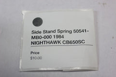 Side Stand Spring 50541-MB0-000 1984 Honda Nighthawk CB650SC