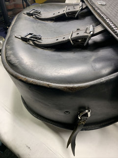 Boss Bags Leather Hard Saddlebags