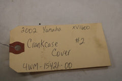 Crankcase Cover 2 4WM-15421-00 2002 Yamaha RoadStar XV1600A