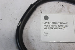 UPPER FRONT BRAKE HOSE 43059-1293 1987 VULCAN VN750A