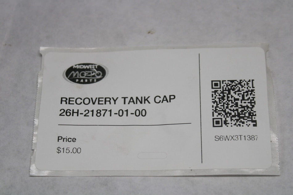 Tank, Recovery 1983 Yamaha Venture XVZ12TK 26H-21871-01-00