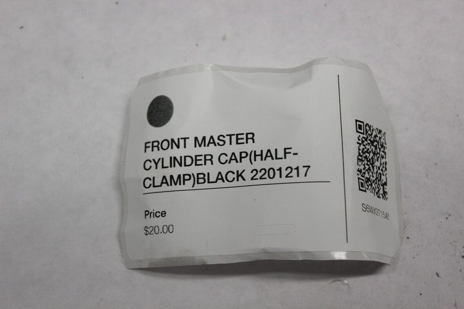 FRONT MASTER CYLINDER CAP (HALF-CLAMP) BLACK 2201217 2007 Victory Vegas 8 Ball