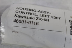 HOUSING-ASSY-CONTROL, LEFT 2007 Kawasaki ZX-6R 46091-0116