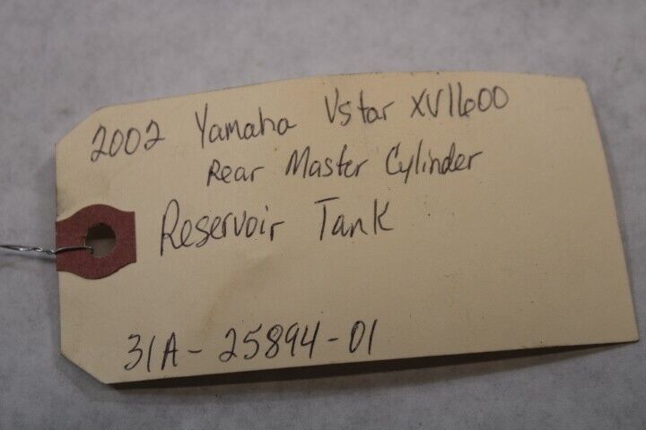 Reservoir Tank 31A-25894-01 2002 Yamaha RoadStar XV1600A