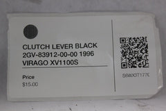 CLUTCH LEVER BLACK 2GV-83912-00-00 1996 Yamaha VIRAGO XV1100S
