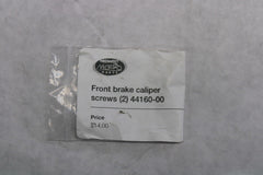 Front brake caliper screws (2) 44160-00 Harley Davidson