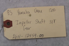 Impeller Shaft Gear 31T 26H-12459-00 1990 Yamaha Vmax VMX12 1200