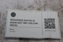 SPACER (25.5X47X2.5) 92026-022 1987 VULCAN VN750