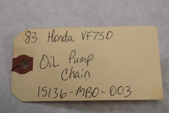 Oil Pump Chain 15136-MB0-003 1983 Honda VF750