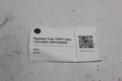 Radiator Cap 19037-GEE-710 2006 CBR1000RR