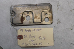 Oil Pump Cover Plate #36Y-15412-00 1993 Yamaha FJ1200AE