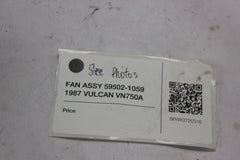 FAN ASSY 59502-1059 1987 VULCAN VN750A