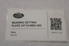 BEARING SETTING PLATE 24710-ME9-000 1983 Honda VT750C Shadow