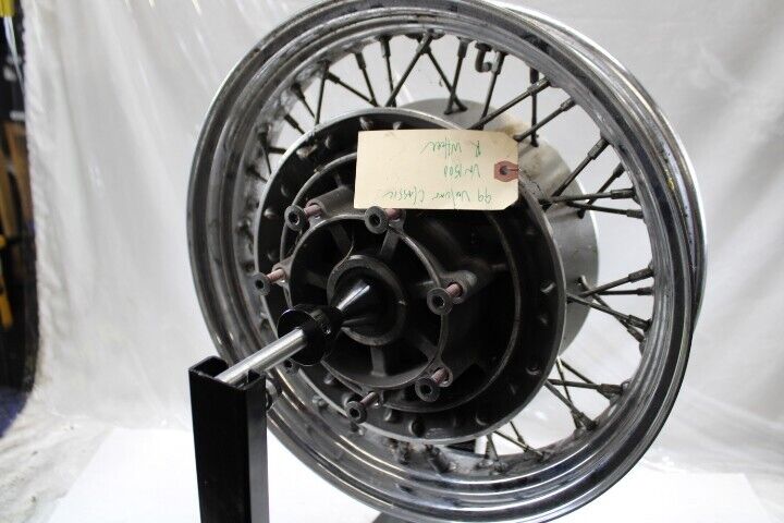 OEM Kawasaki Motorcycle Rear Wheel 16” X 3.5” 1999 Vulcan VN1500E 41034-0567