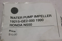 WATER PUMP IMPELLER 19215-GE2-000 1990 HONDA NS50F